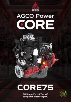 CORE75 – 7,5-liter 6-cylinder off-road engine
